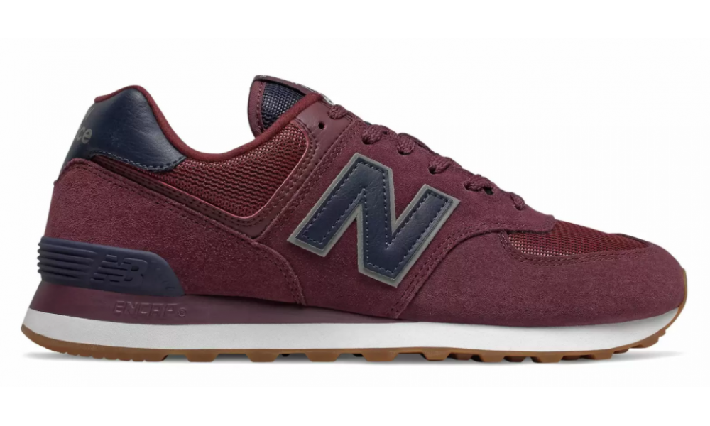 New balance classic store 574 maroon